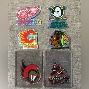 NHL Holographic Stickers